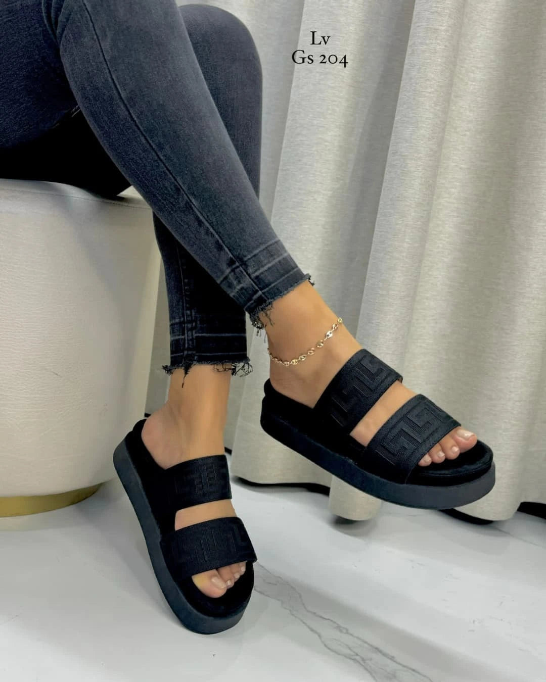Sandalia Canoa Chanel