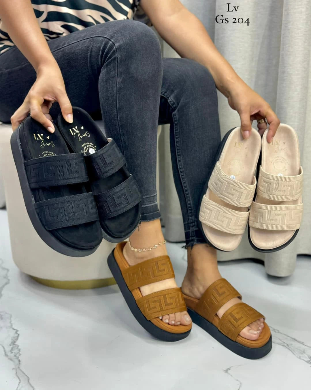 Sandalia Canoa Chanel