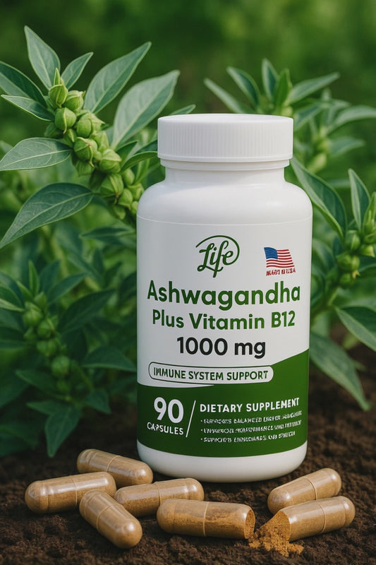 Ashwaganda Plus Vitamin B12